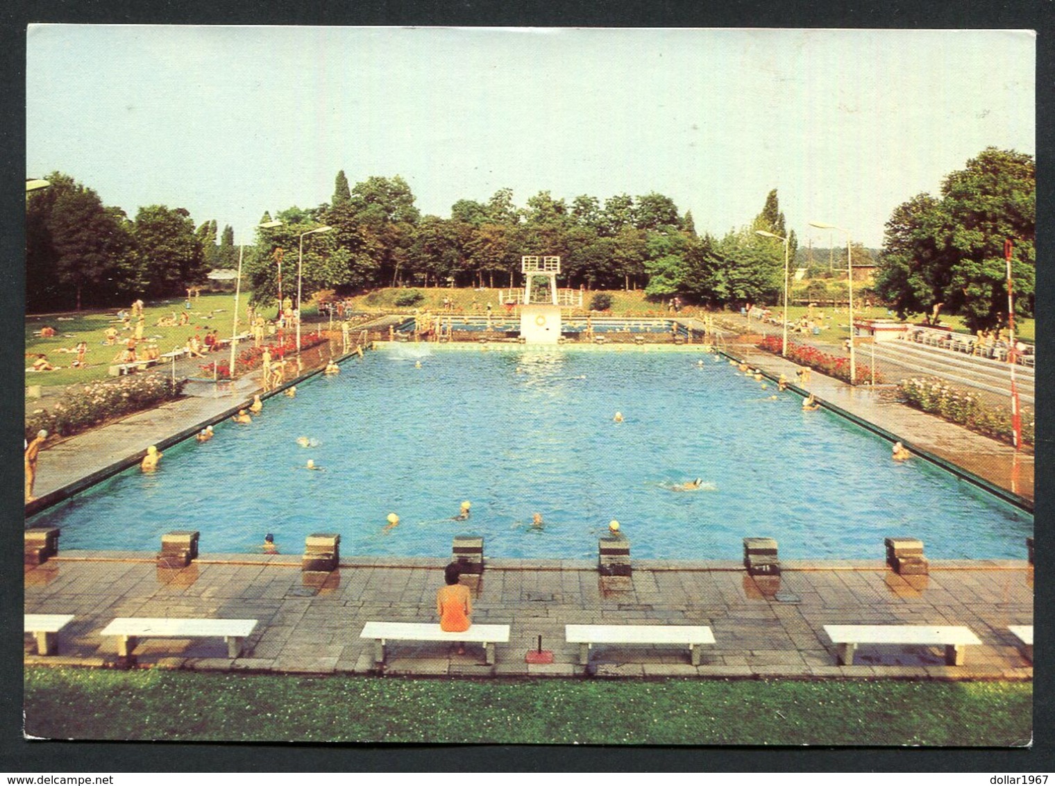 Wolfen Kr. Bitterfeld - Freibad Schwimmbad - NOT  Used - See The 2 Scans For Condition( Originaal) - Wolfen