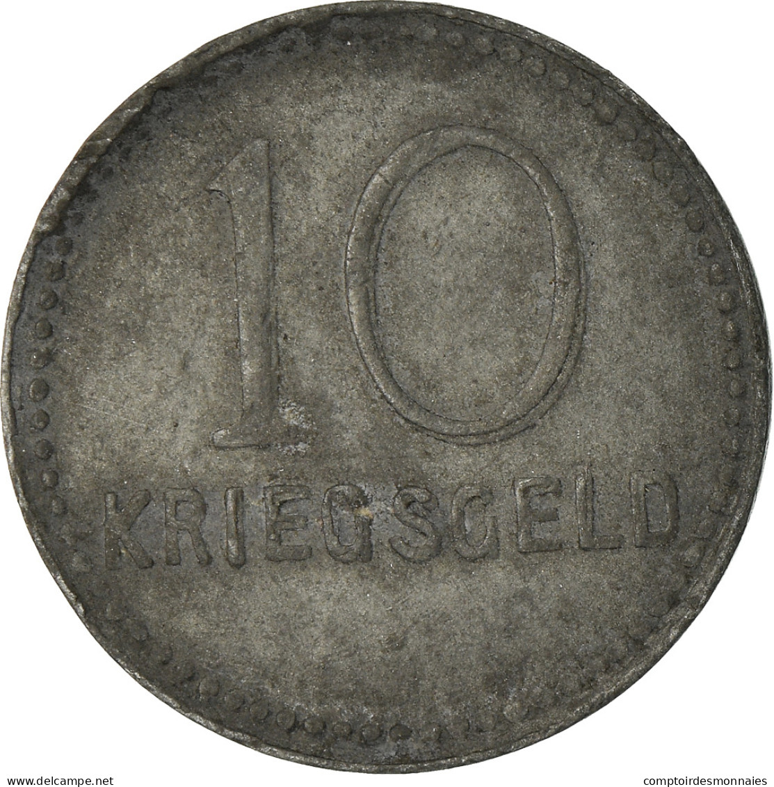 Monnaie, Allemagne, Kriegsgeld, Kaiserlautern, 10 Pfennig, 1917, TTB, Zinc - Monétaires/De Nécessité