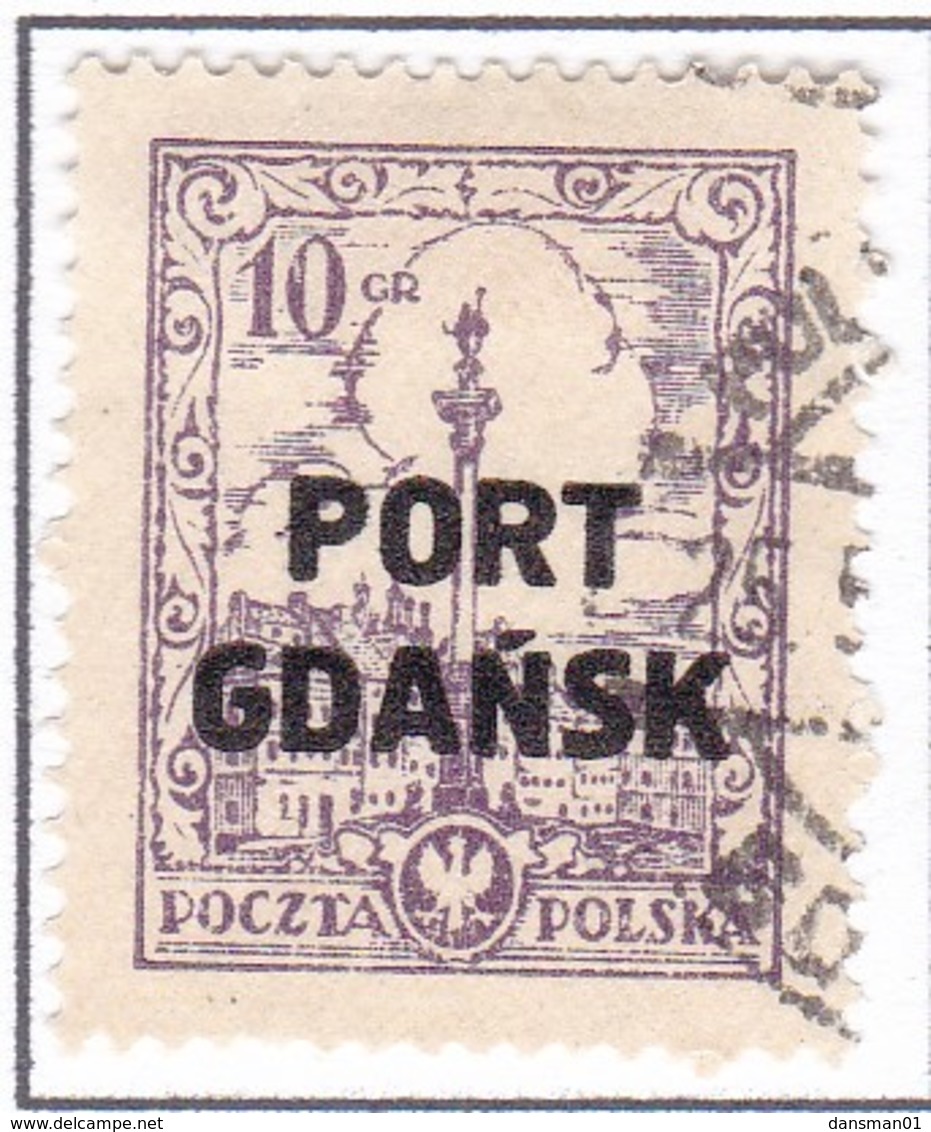 Port Gdansk 1926 Fi 13c Used Type II - Bezetting