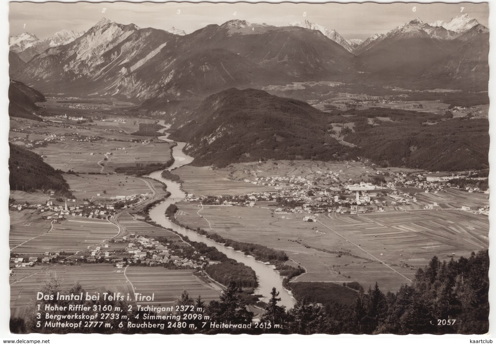 Das Inntal Bei Telfs I. Tirol - Telfs