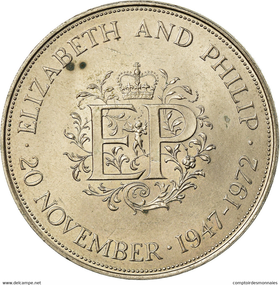 Monnaie, Grande-Bretagne, Elizabeth II, 25 New Pence, 1972, TTB+, Copper-nickel - 25 New Pence