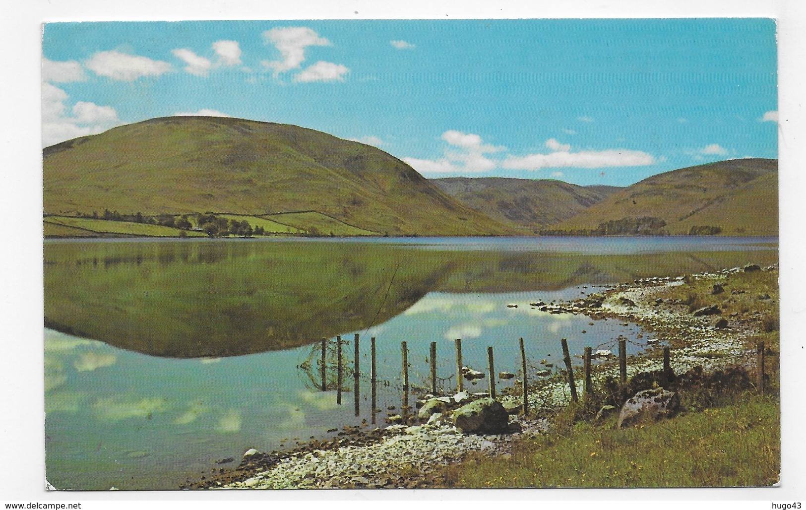(RECTO / VERSO) SELKIRKSHIRE - ST. MARY'S LOCH - BELLE FLAMME - FORMAT CPA - Selkirkshire