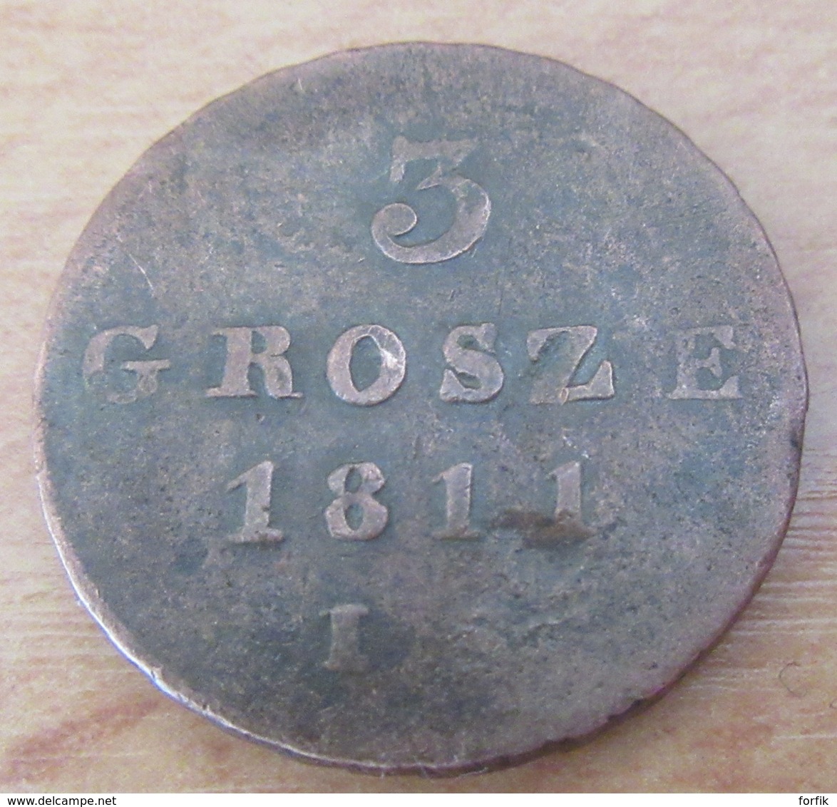 Pologne - Monnaie 3 Grosze 1811 IS - Polonia