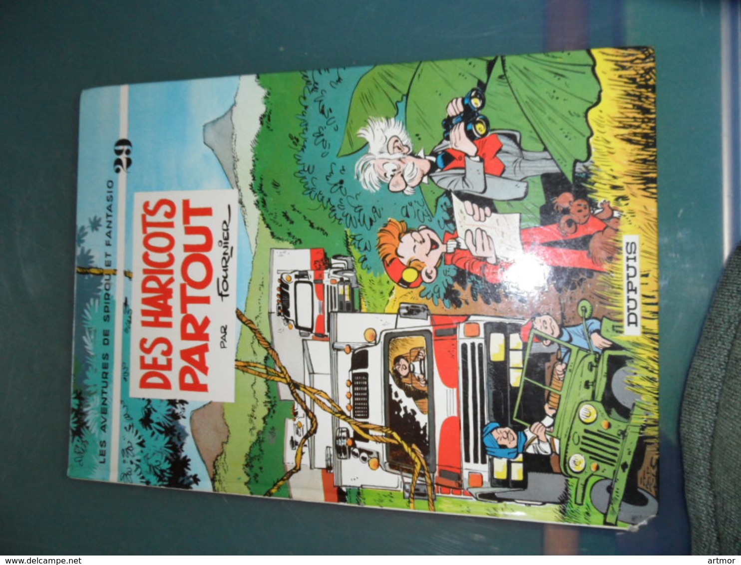 SPIROU ET FANTASIO 29 - DES HARICOTS PARTOUT   - EO 1980 - Spirou Et Fantasio