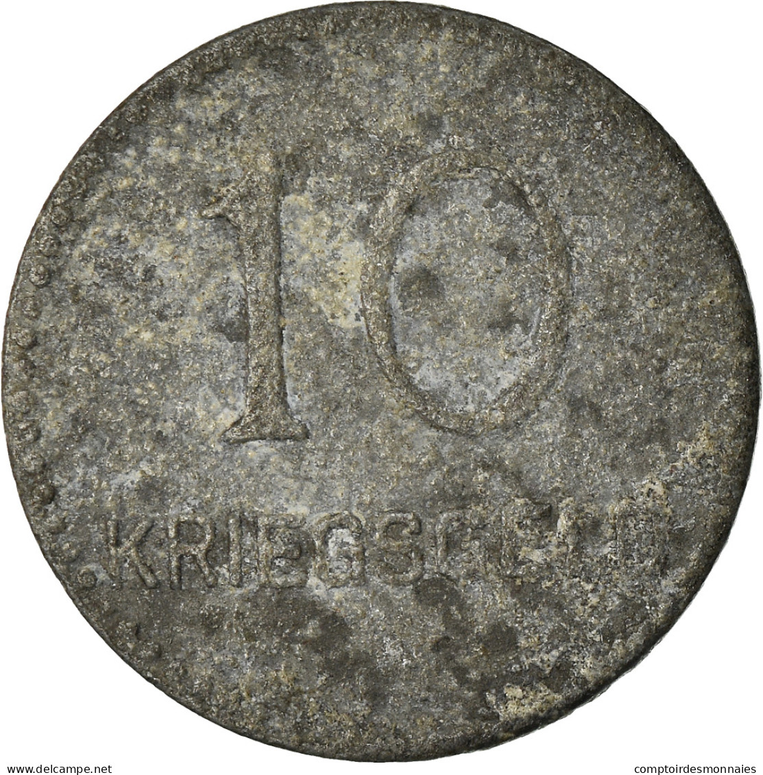 Monnaie, Allemagne, Kriegsgeld, Kaiserlautern, 10 Pfennig, 1917, TTB, Zinc - Monetari/ Di Necessità