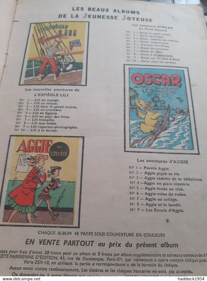 Oscar Le Petit Canard Chez Les Savants MAT Société Parisienne D'édition 1955 - Oscar