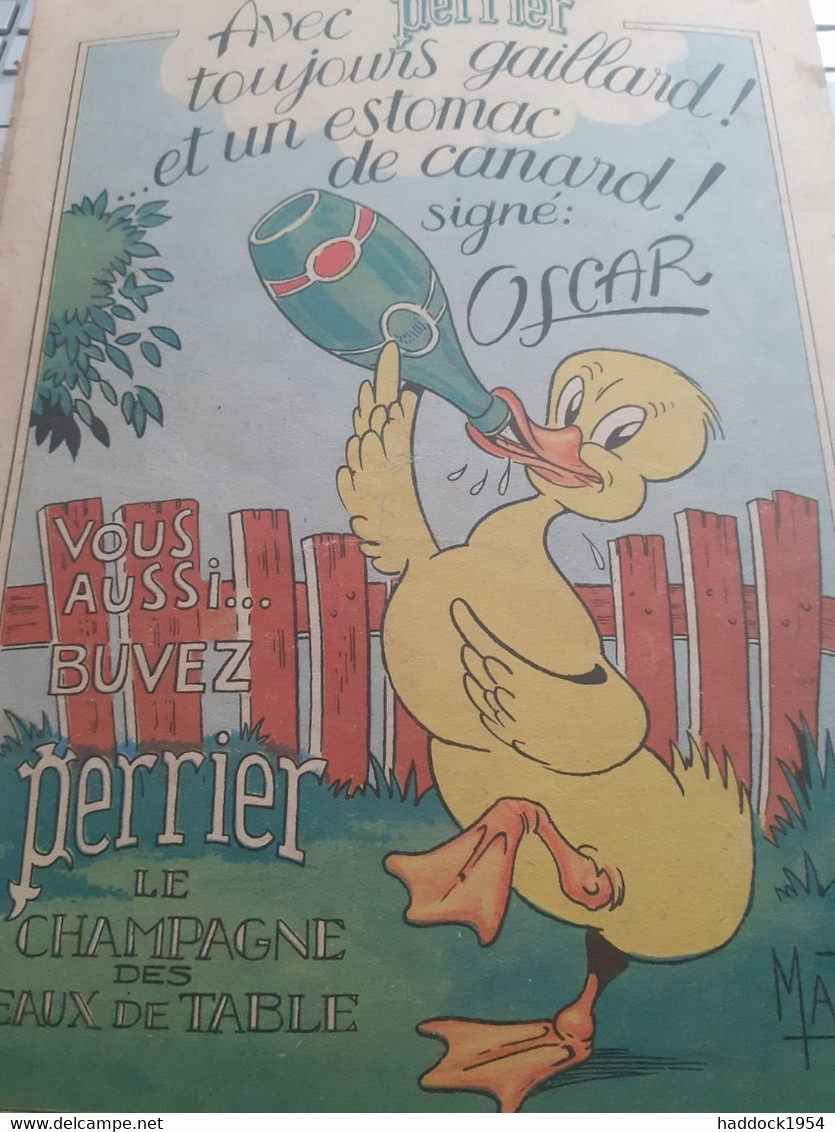 Oscar Le Petit Canard Chez Les Savants MAT Société Parisienne D'édition 1955 - Oscar