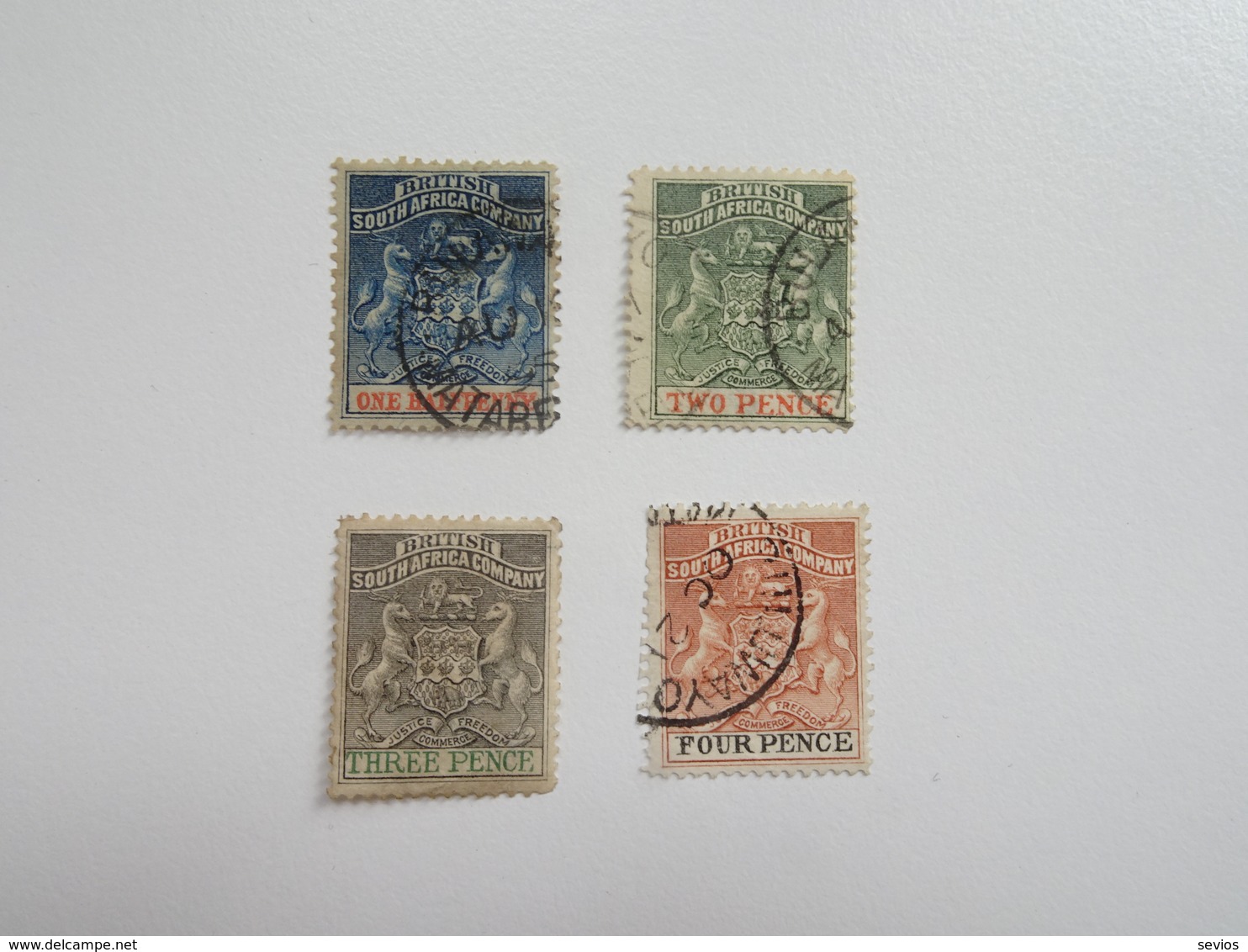 Sevios / South Africa Company / **, *, (*) Or Used - Southern Rhodesia (...-1964)