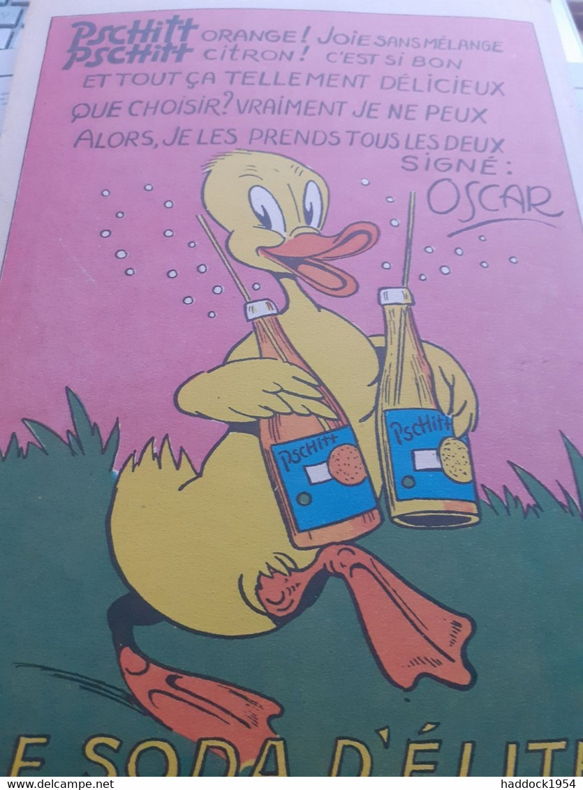 Oscar Le Petit Canard Vedette De Cinéma MAT Société Parisienne D'éditions 1956 - Oscar