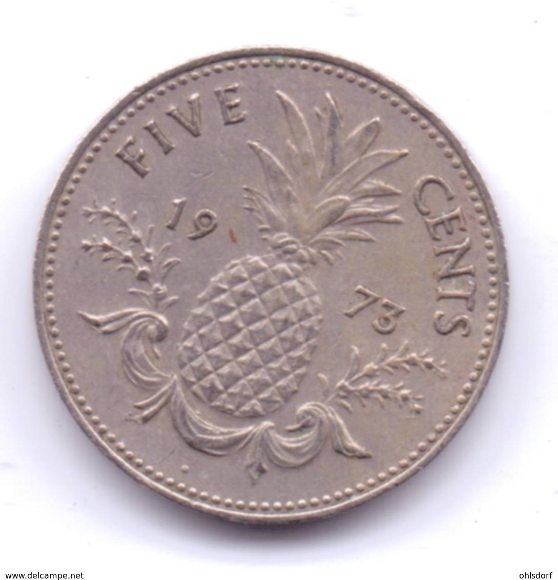 BAHAMAS 1973: 5 Cents, KM 38 - Bahamas