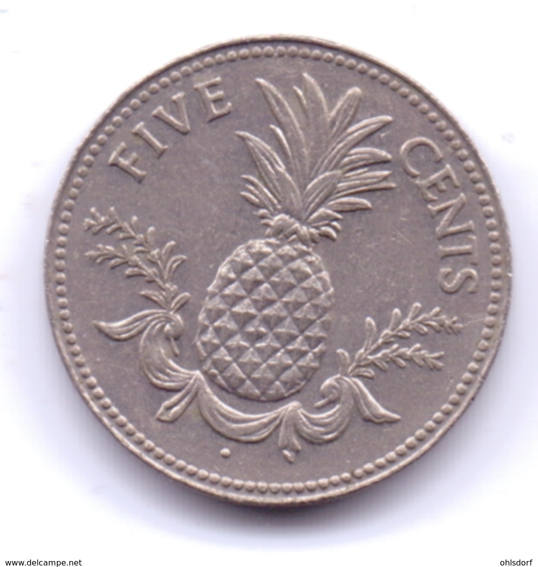 BAHAMAS 1984: 5 Cents, KM 60 - Bahamas