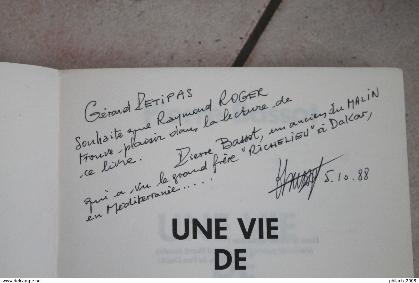 Livre Sur Le Croiseur Léger LE MALIN - Signierte Bücher
