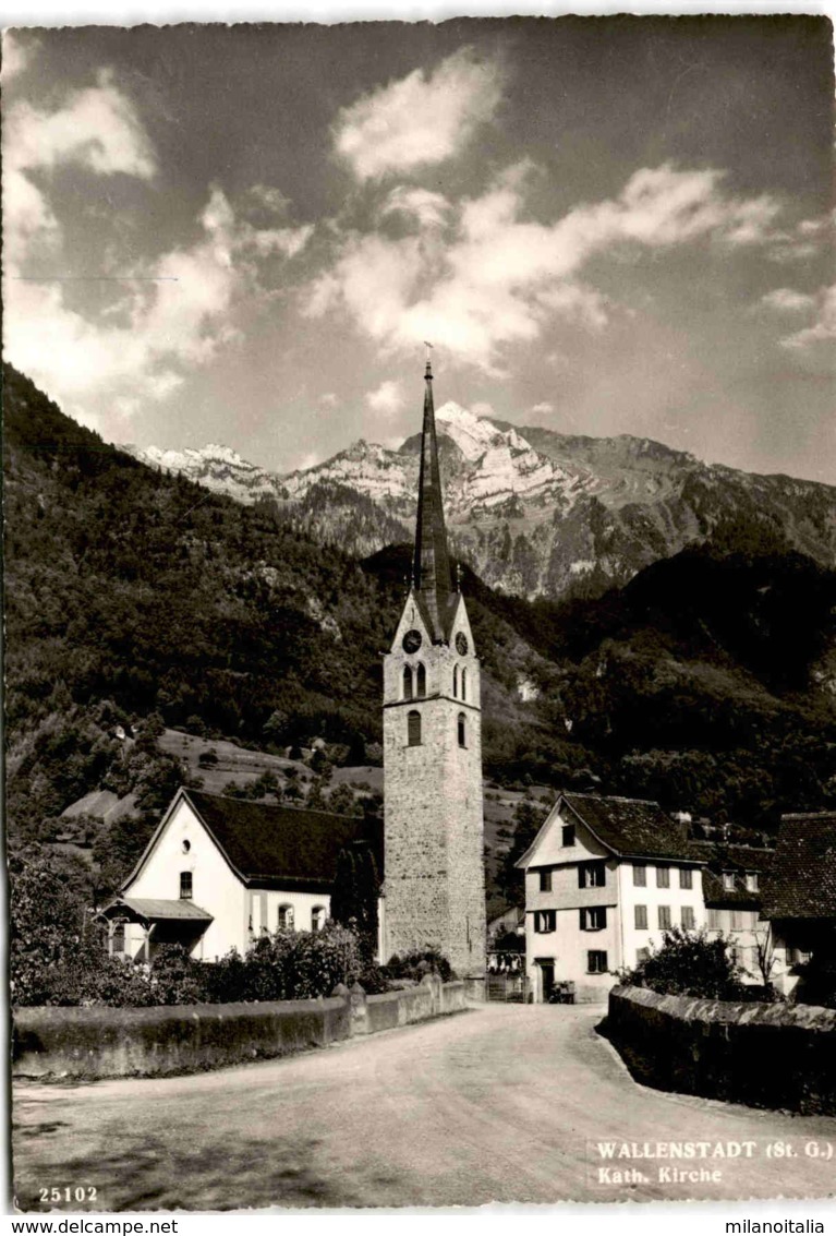 Walenstadt (St. G.) - Kath. Kirche (25102) - Walenstadt