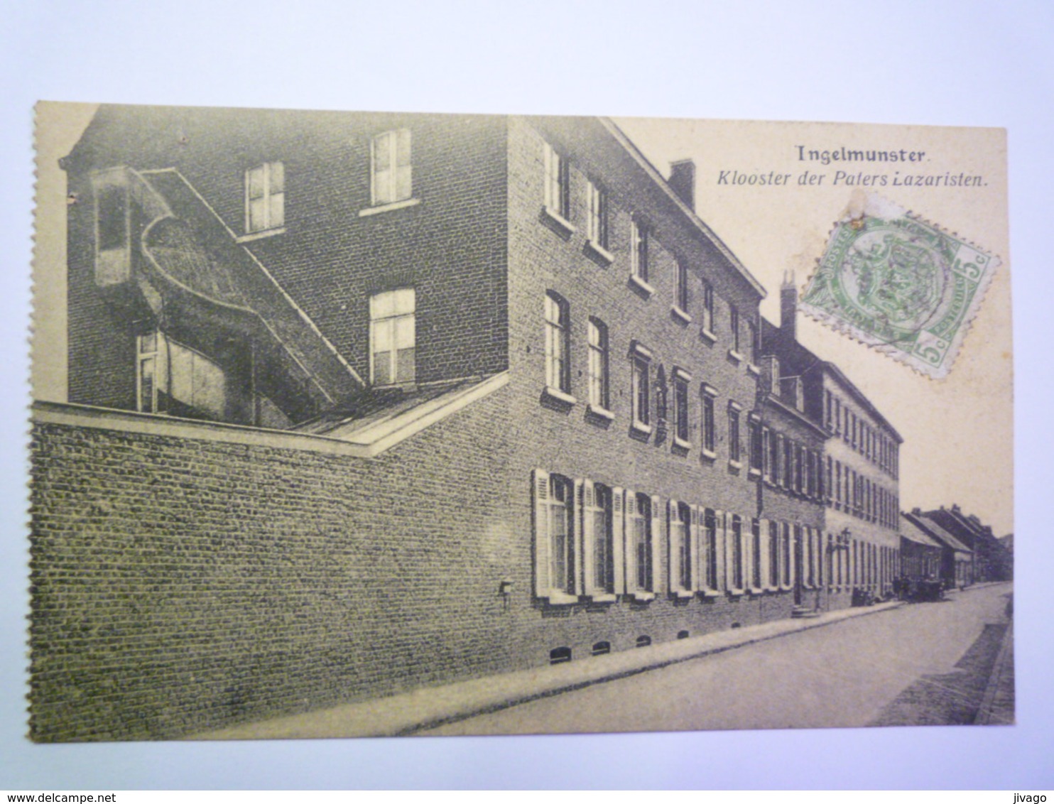 2020 - 5402  INGELMUNSTER  :  Klooster Der Paters Lazaristen   1918   XXX - Ingelmunster