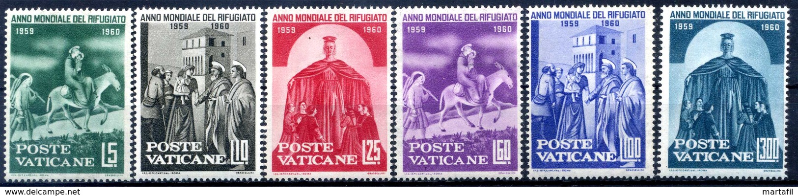 1960 VATICANO SERIE COMPLETA MNH ** - Nuovi