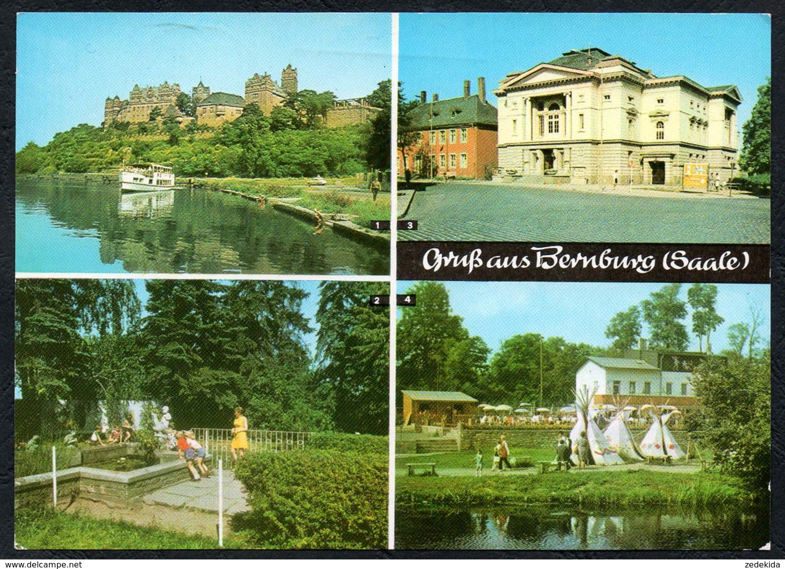 D5818 - Bernburg - MBK - Verlag Bild Und Heimat Reichenbach - Bernburg (Saale)