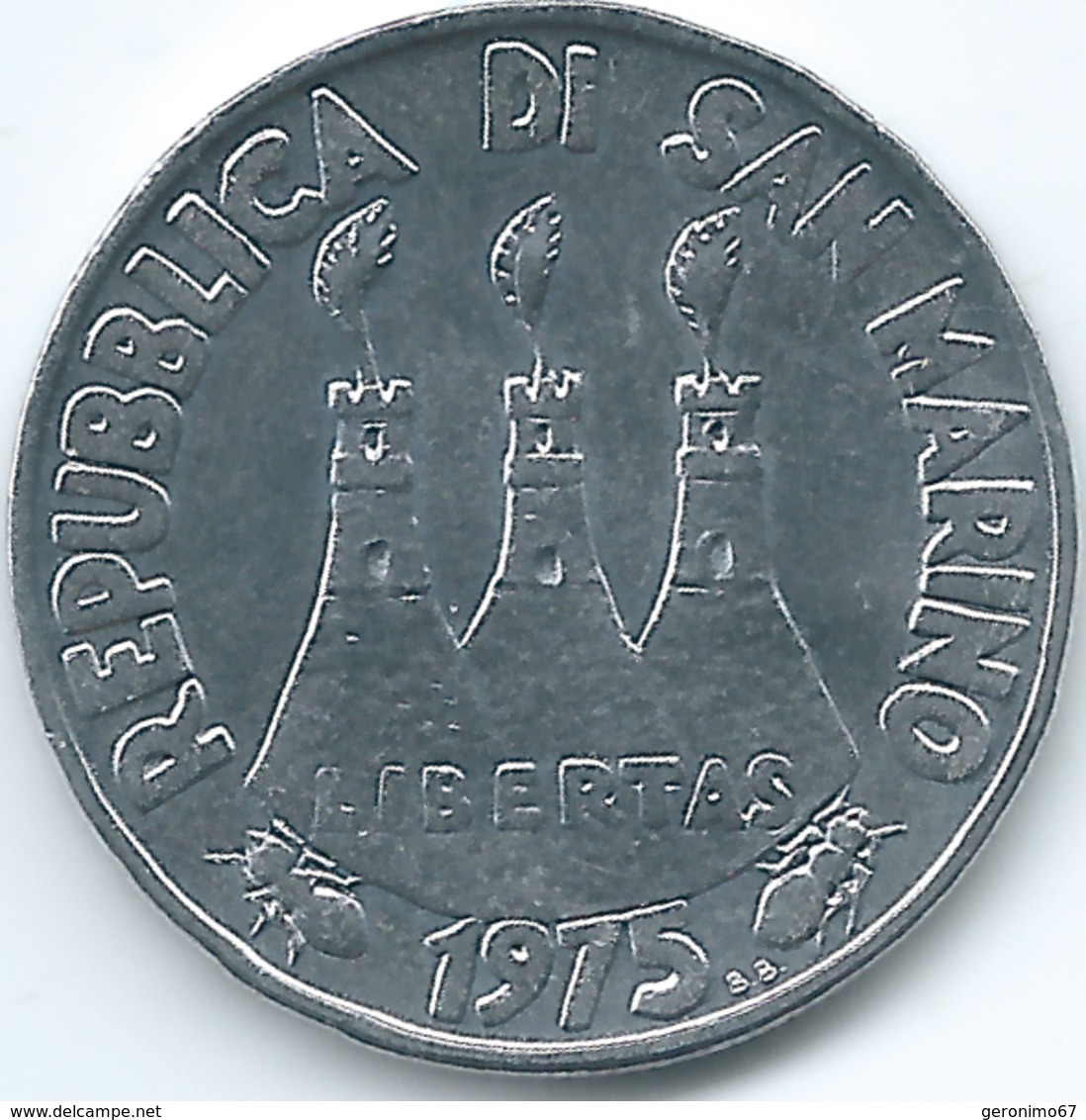 San Marino - 1975 - 50 Lire - KM45 - San Marino