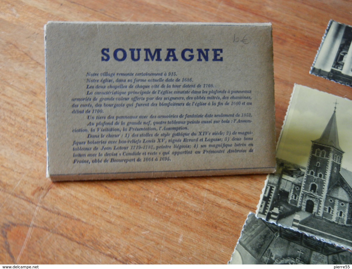 SOUMAGNE CARNET DE 10 CP N/B TTBE - Soumagne