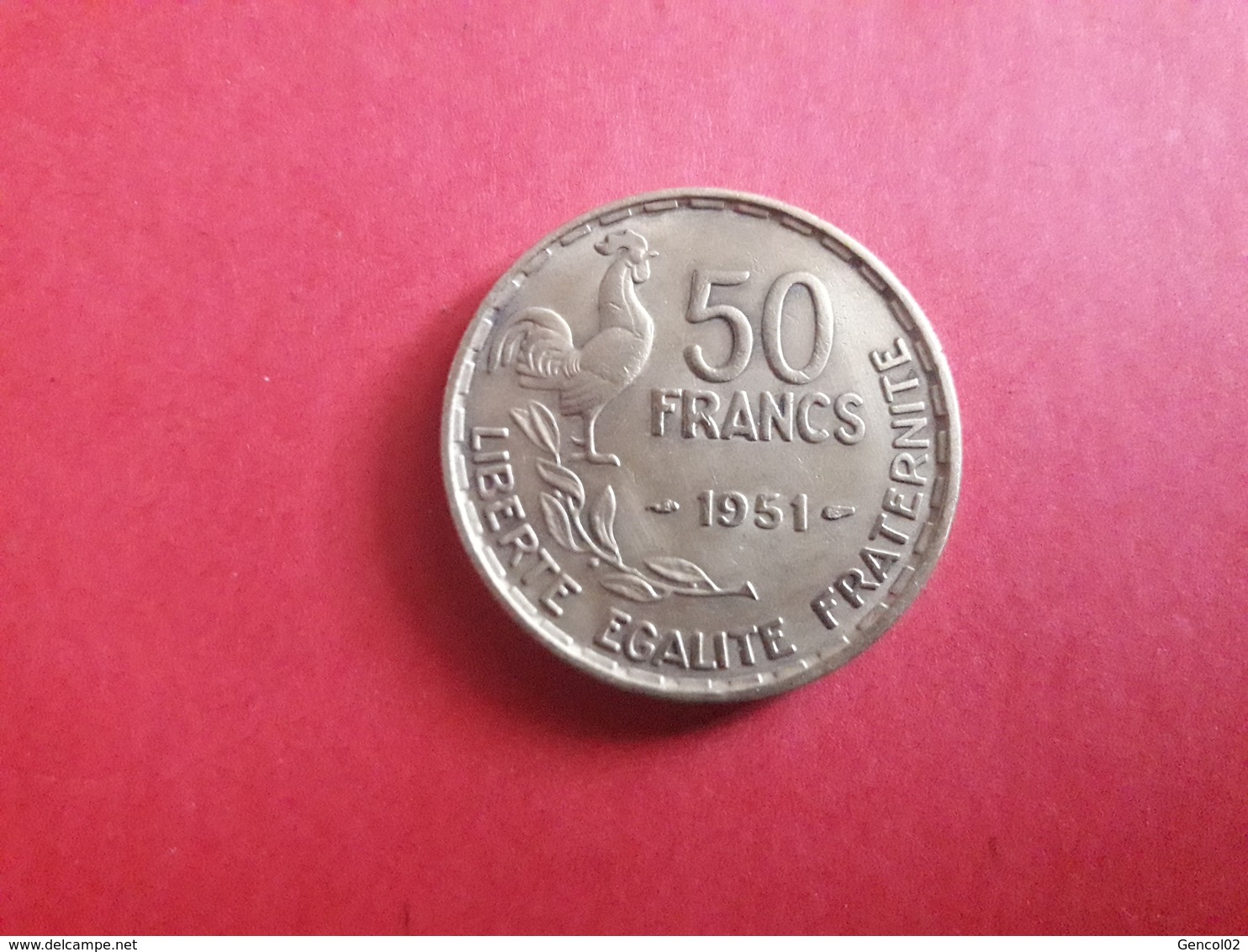 50 Francs 1951 - Mezclas - Monedas