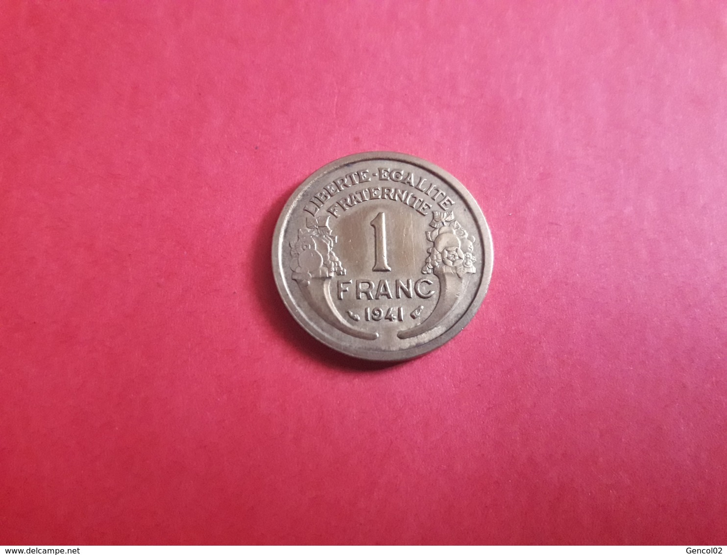 1 Francs 1941 - Kilowaar - Munten