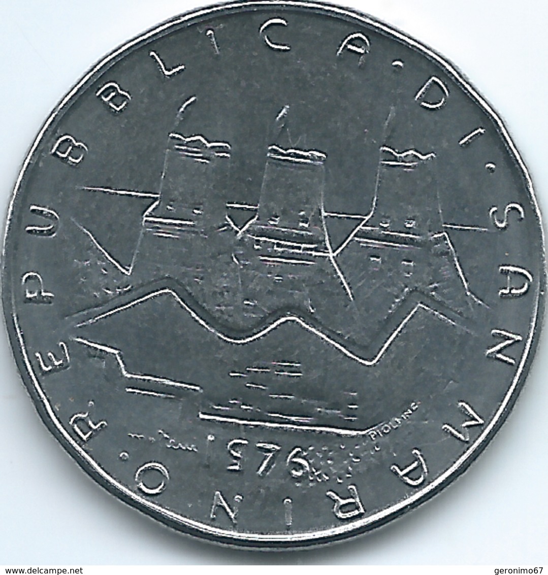 San Marino - 1976 - 50 Lire - KM56 - San Marino