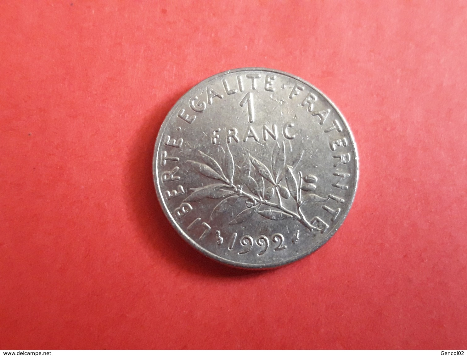 1 Francs 1992 - Alla Rinfusa - Monete