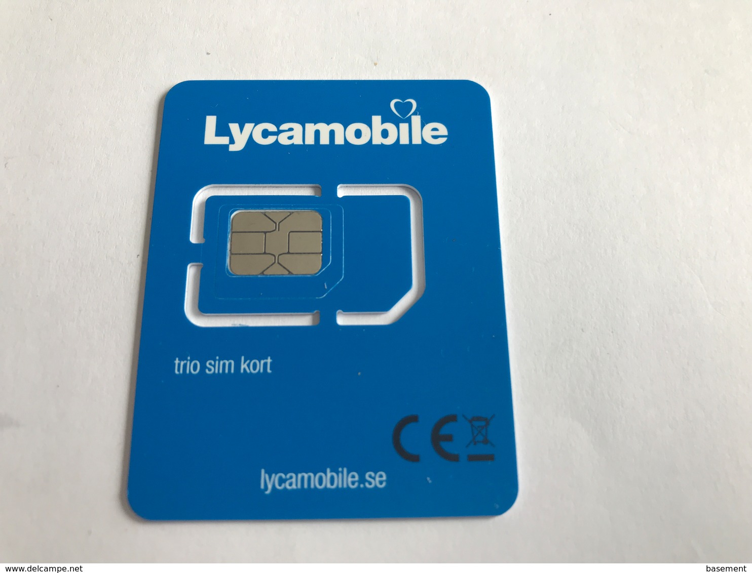 4:253 - Sweden GSM Small Card - Sweden