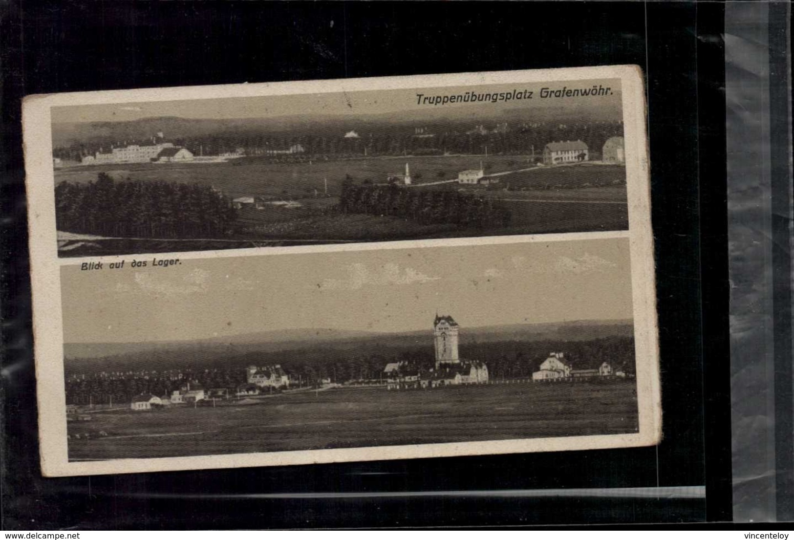 CARTE POSTALE RARE Truppenubungsplatz, Grafenwohr En L'état Sur Les Photos - Grafenwoehr