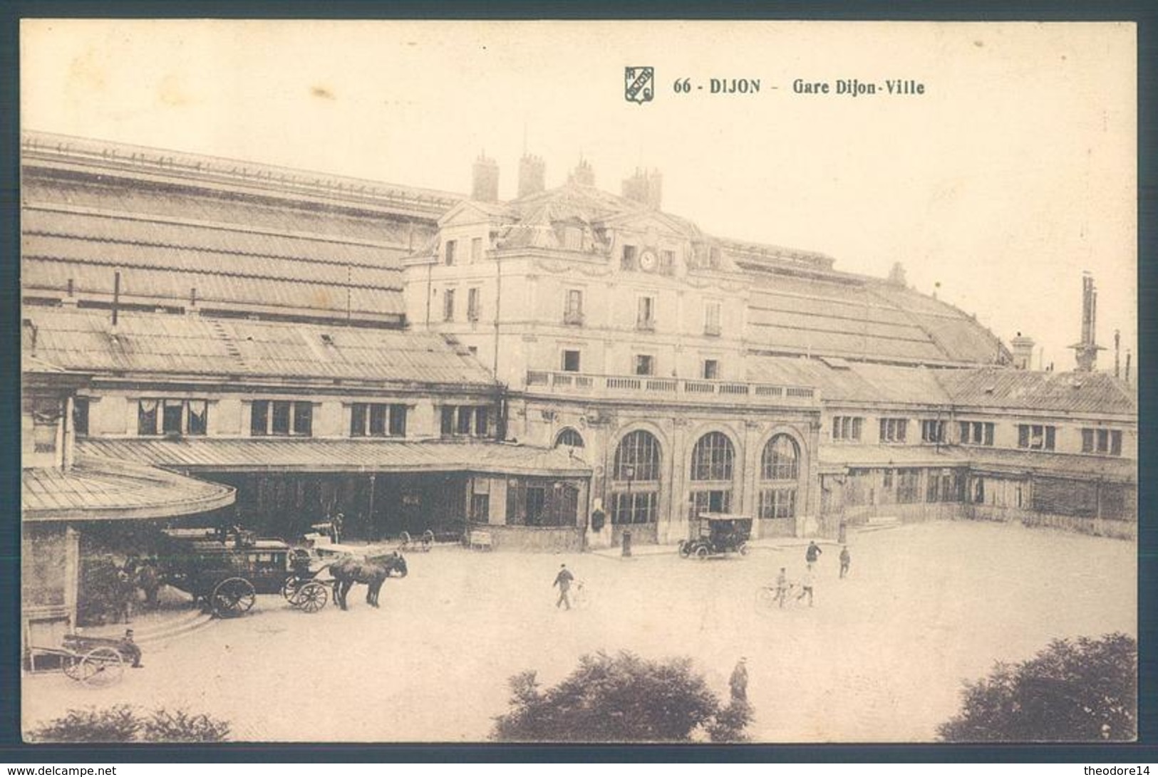 Lot De 7 Cartes Dijon Gare - Dijon