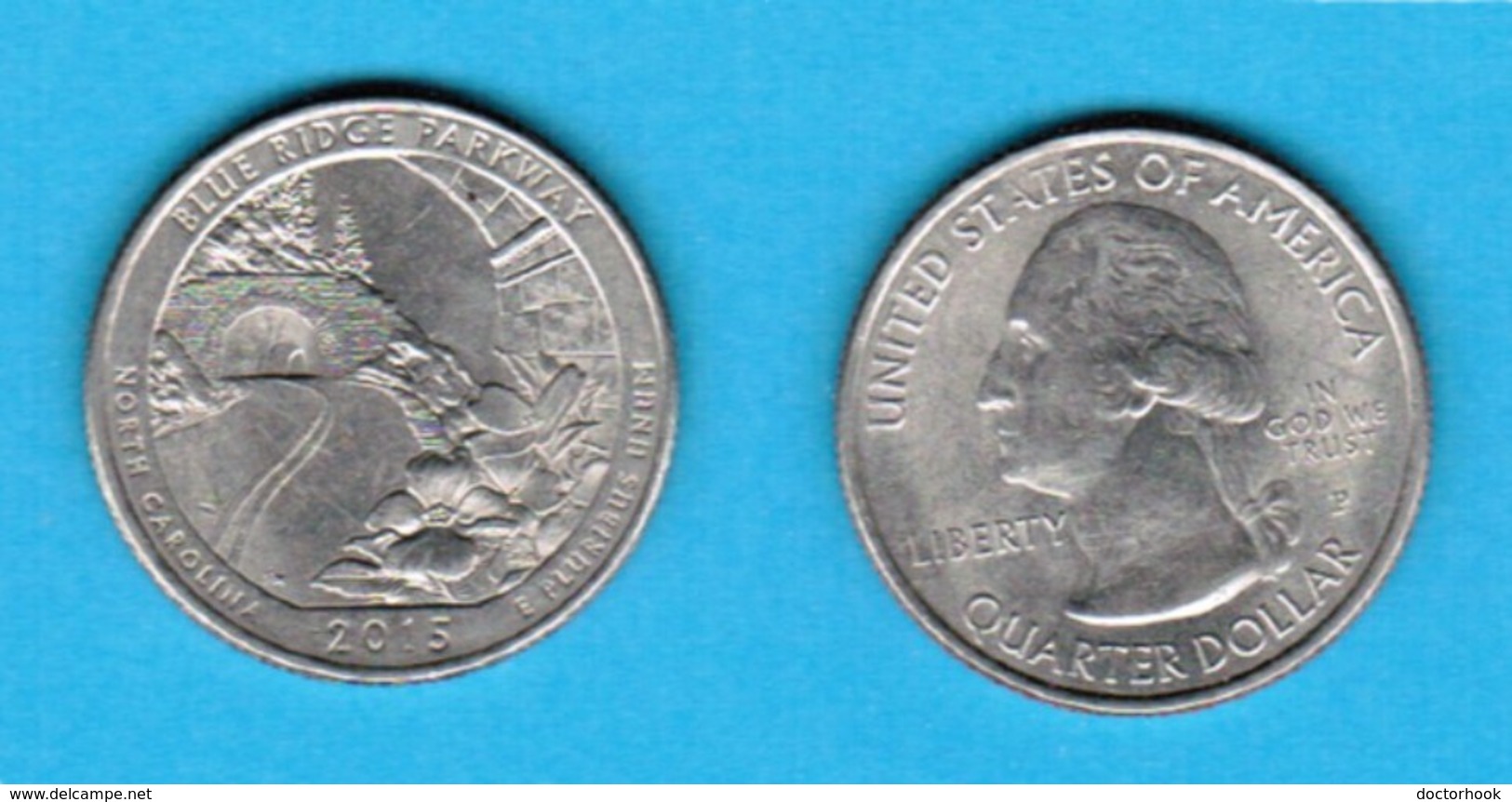 U.S.A.   2015 P  NATIONAL PARKS QUARTER---North Carolina (US-150) - 2010-...: National Parks