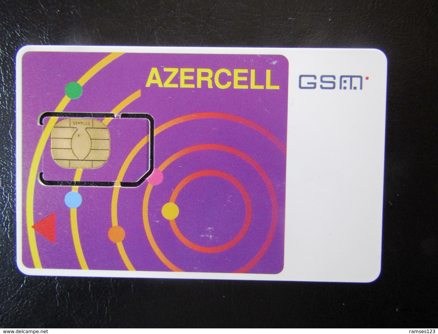 SIM    GSM     AZERCELL OLD    AZERBADJIAN     MINT - Azerbaïjan