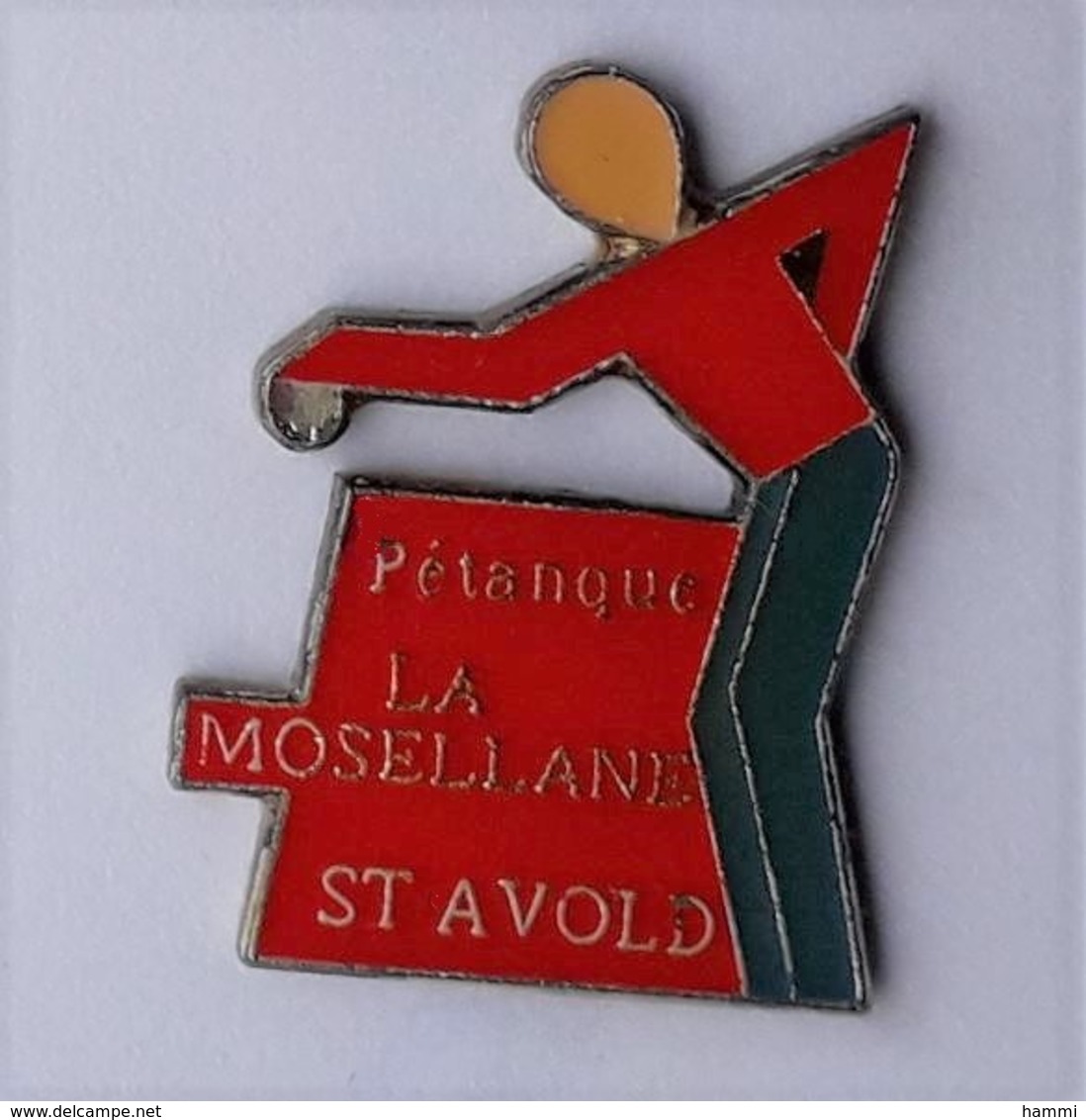 AA178 Pin's Pétanque Saint ST Avold Moselle La Mosellane Achat Immédiat - Pétanque