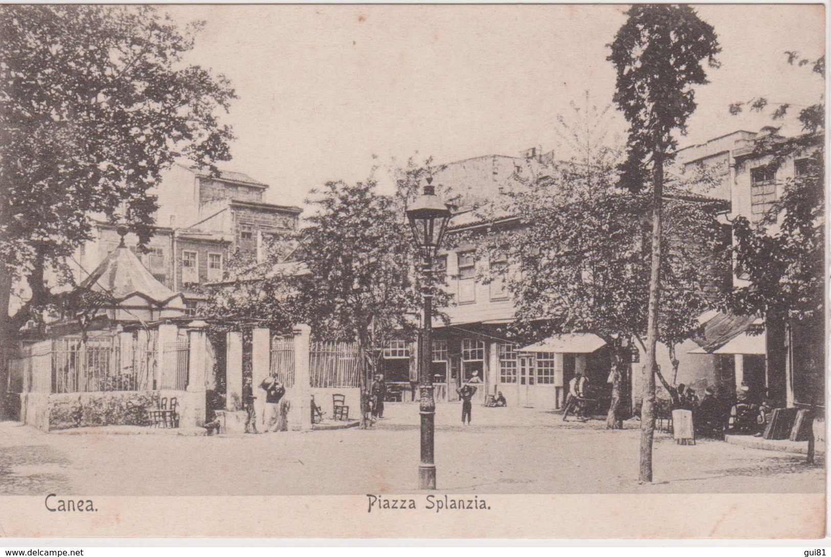 Grece - Crète -  Canea Piazza Splanzia - Greece