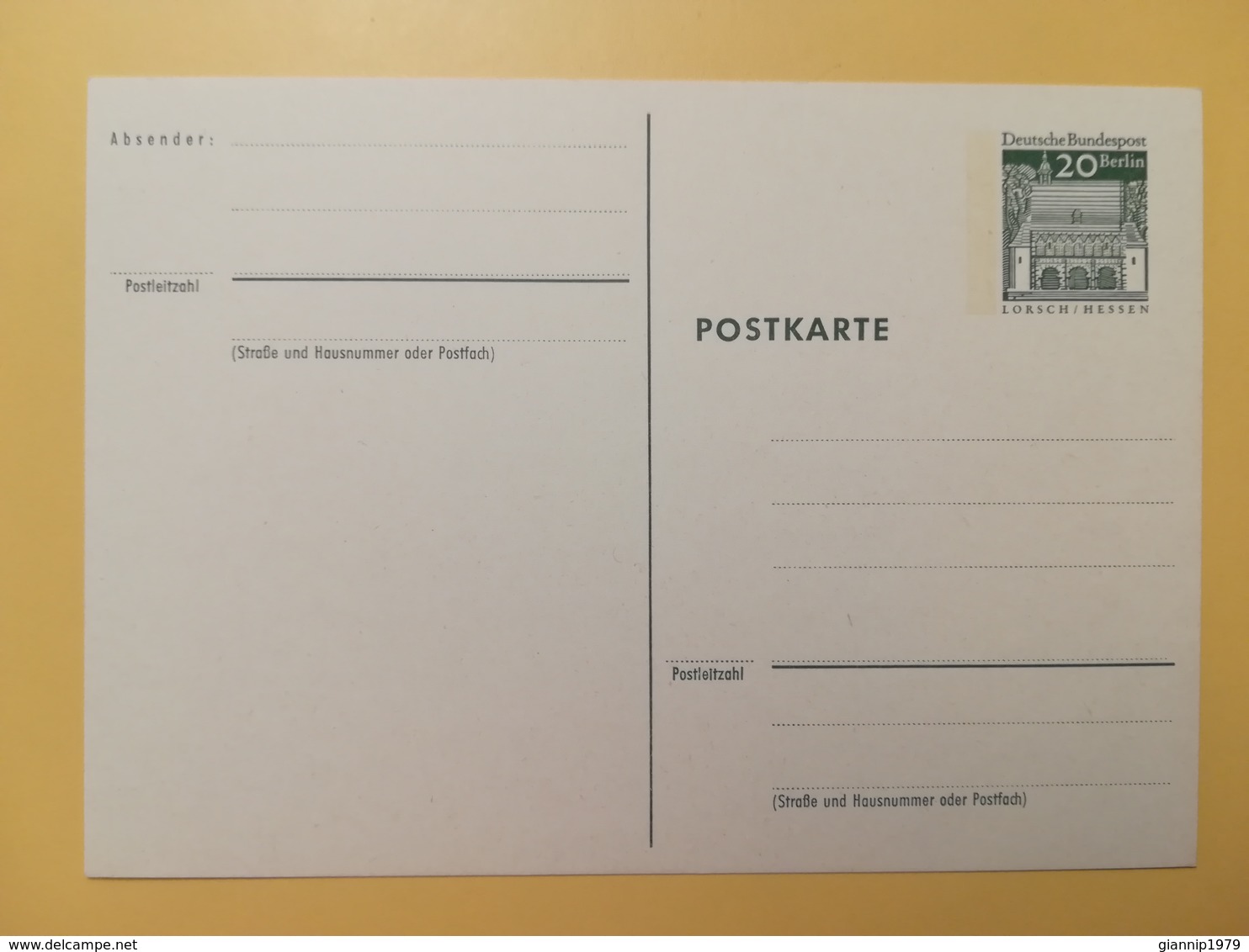 INTERO POSTALE CARTOLINA POSTCARDS POSTKARTE GERMANIA GERMANY DEUTSCHE BERLIN NUOVA - Roulettes