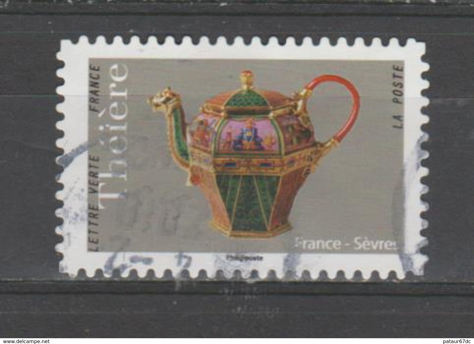 FRANCE / 2018 / Y&T N° AA 1623 : "Théières" (France - Sèvres II) - Oblitération 2019 02. SUPERBE ! - Altri & Non Classificati