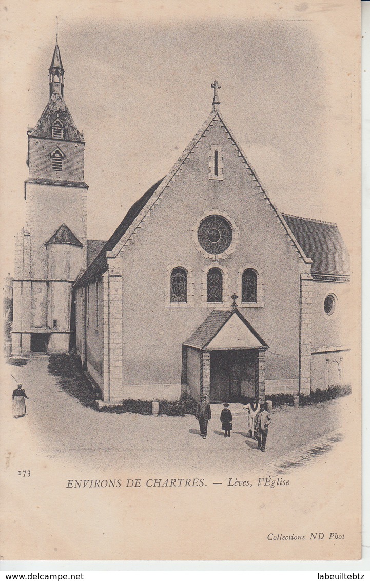 LEVES - 3 Cartes - Pont Du Bourg Neuf - Moulin De Longsaulx -Eglise  PRIX FIXE - Lèves