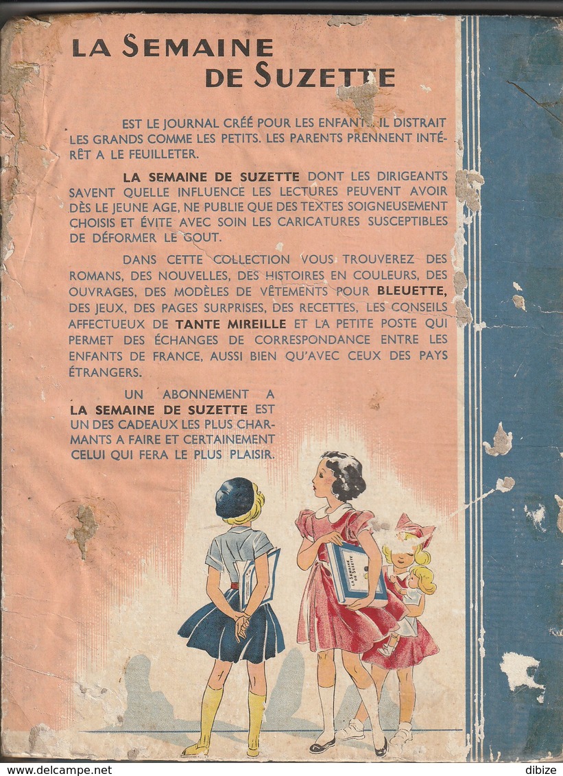 Bande Dessinée. La Semaine De Suzette. Album N° 2. 1954. Fascicules N° 19 à 35. Complet. - La Semaine De Suzette