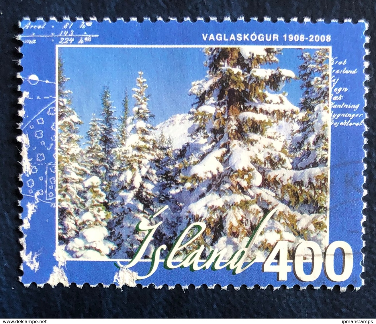 Foresta Di Vaglaskogur - Vaglaskogur Forest - Used Stamps