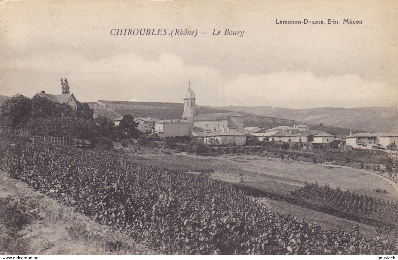 Rhône - Chiroubles - Le Bourg - Chiroubles