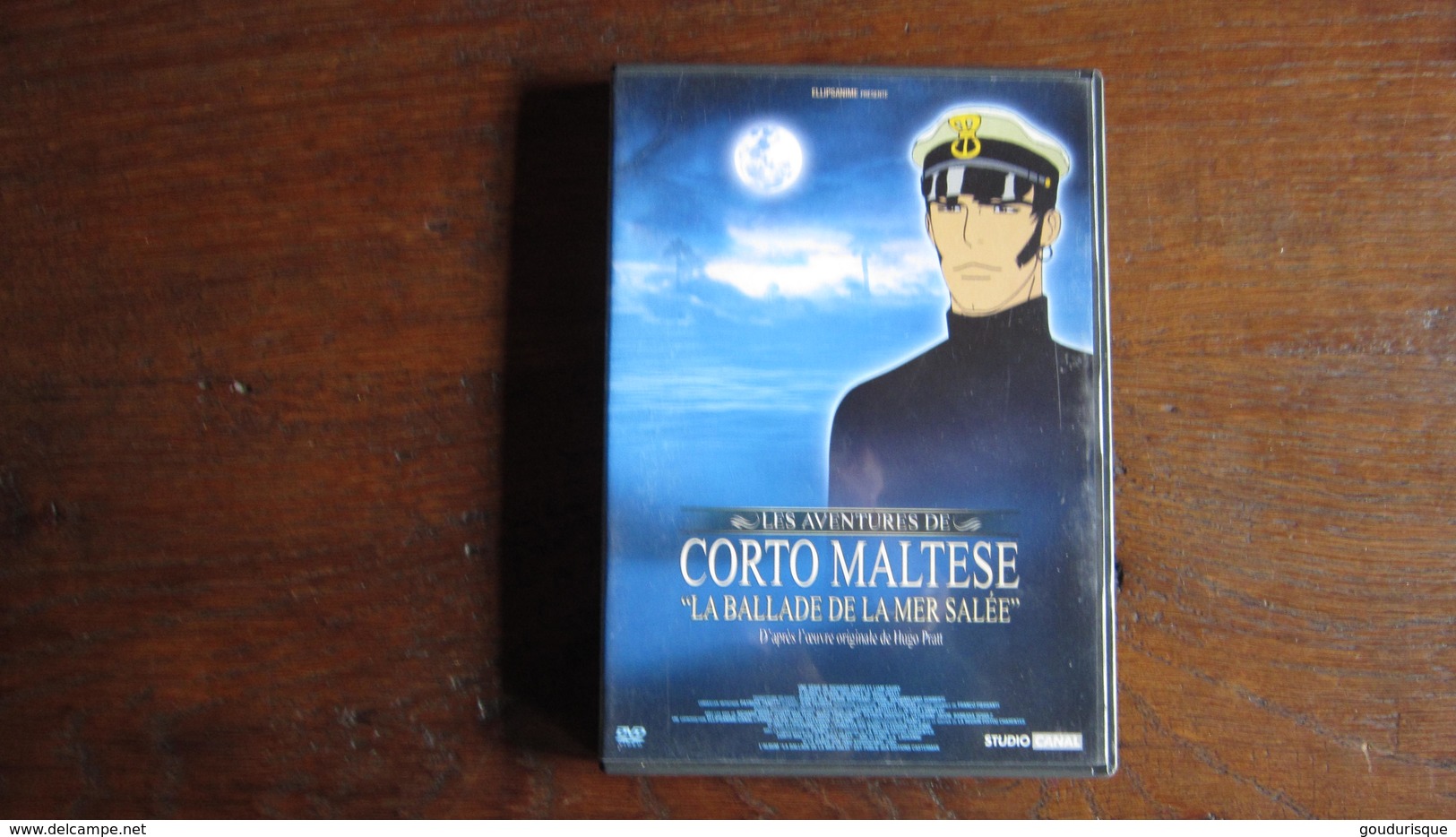 CORTO MALTESE DVD LA BALLADE DE LA MER SALEE D'APRES   PRATT - Corto Maltese