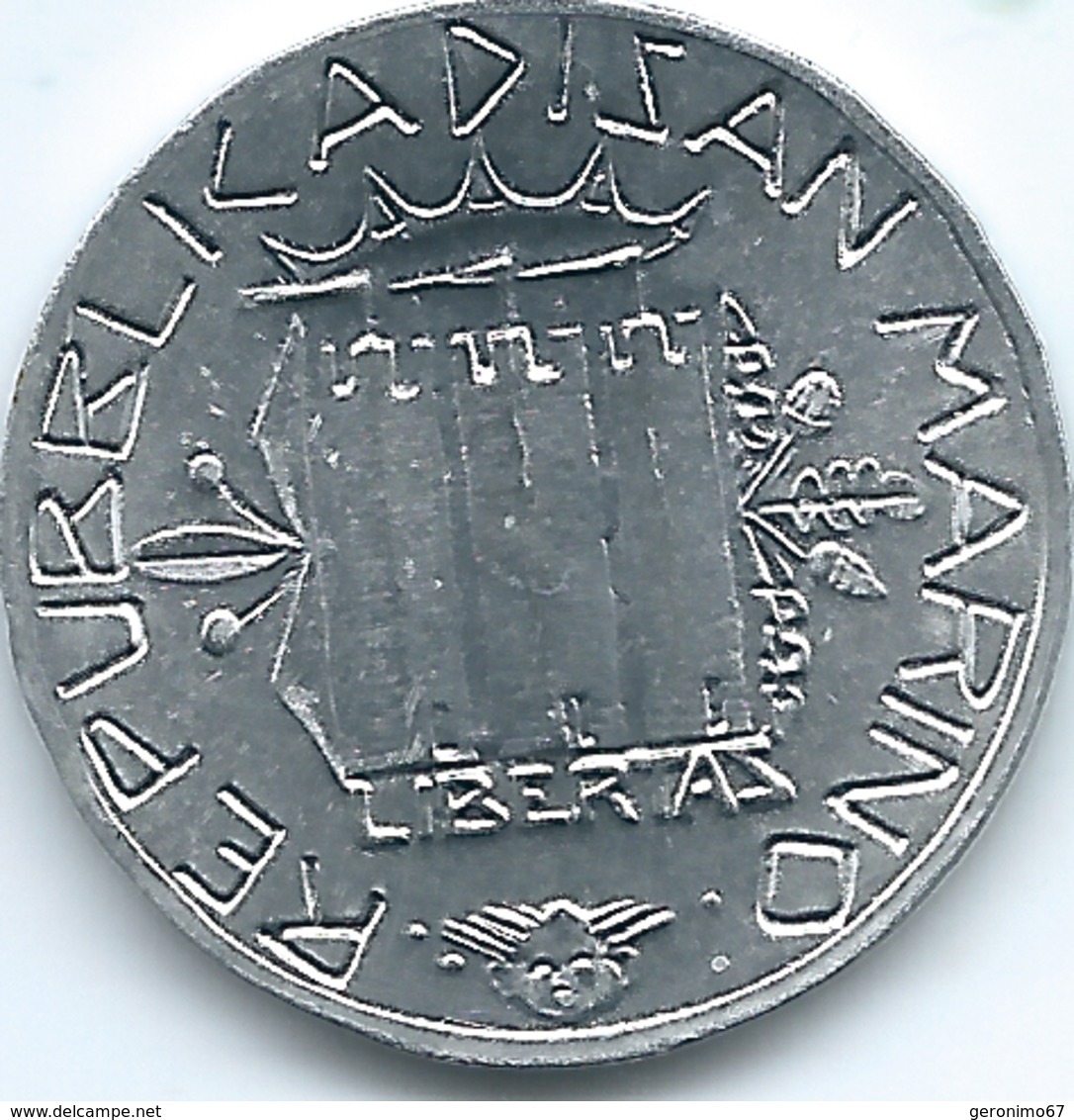 San Marino - 1985 - 5 Lira - KM175 - San Marino