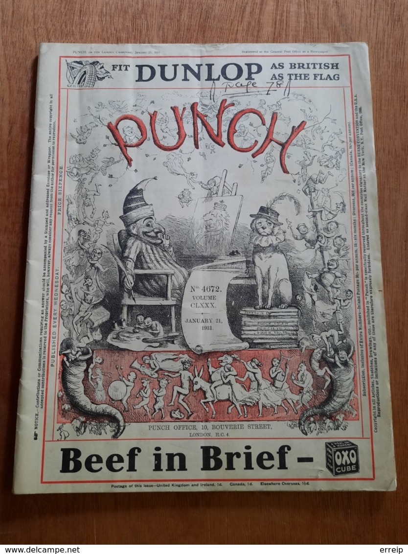 Punch Fit Dunlop As British As The Flag Beef In Brief - Histoire