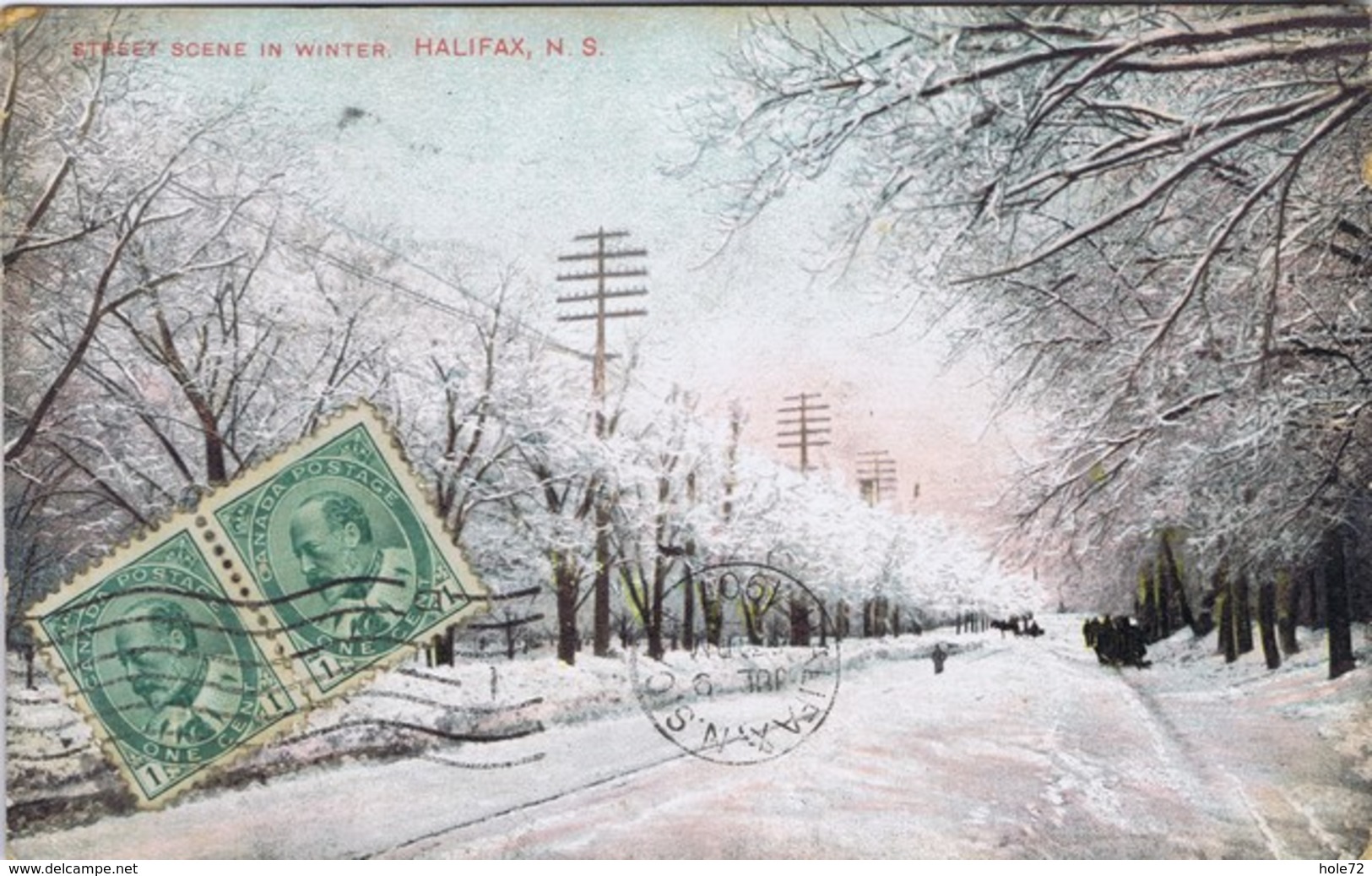 Canada - Nova Scotia -  Halifax - Street Scene In Winter - Halifax