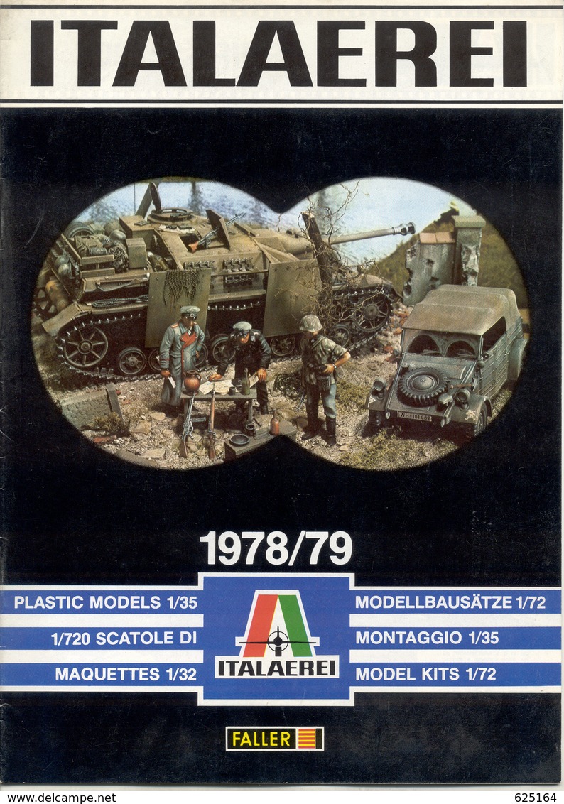 Catalogue ITALAEREI Models 1978/79 Ship 1:720 Military 1:35 Airplanes 1:72 - Altri & Non Classificati