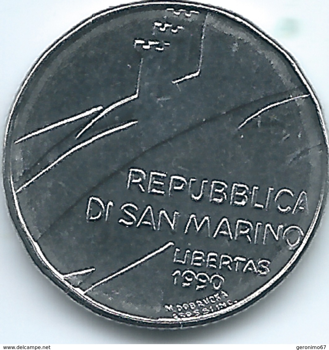 San Marino - 1990 - 100 Lire - KM254 - San Marino