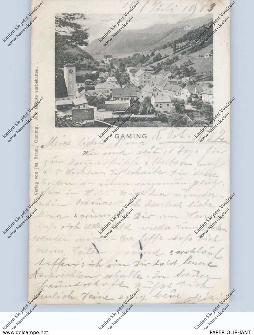 A 3292 GAMING, Gesamtansicht, 1903, Mittelknick - Gaming