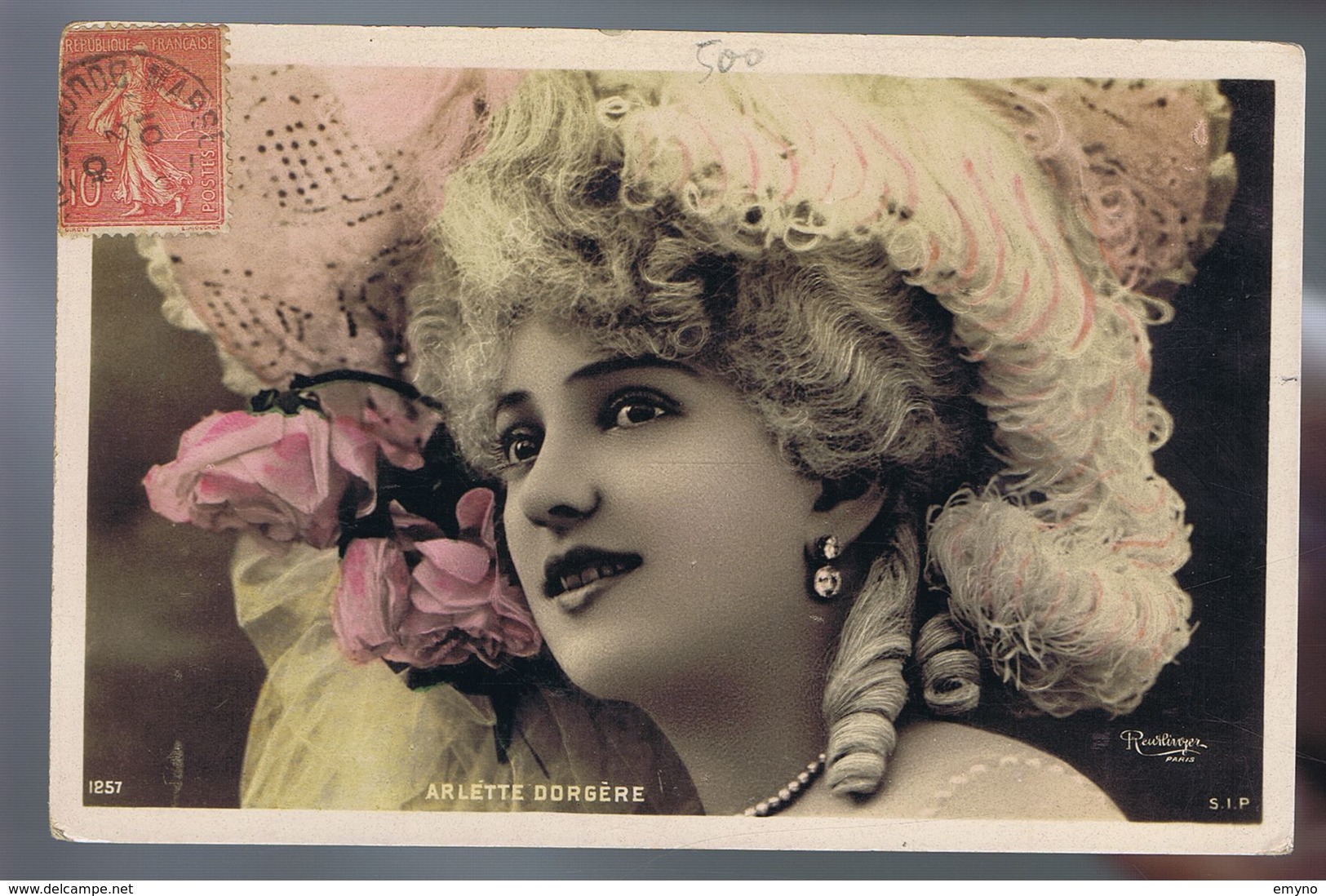 Artiste 1900 - Arlette Dorgère - Cliché Reutlinger  , Sip 1257 - Teatro