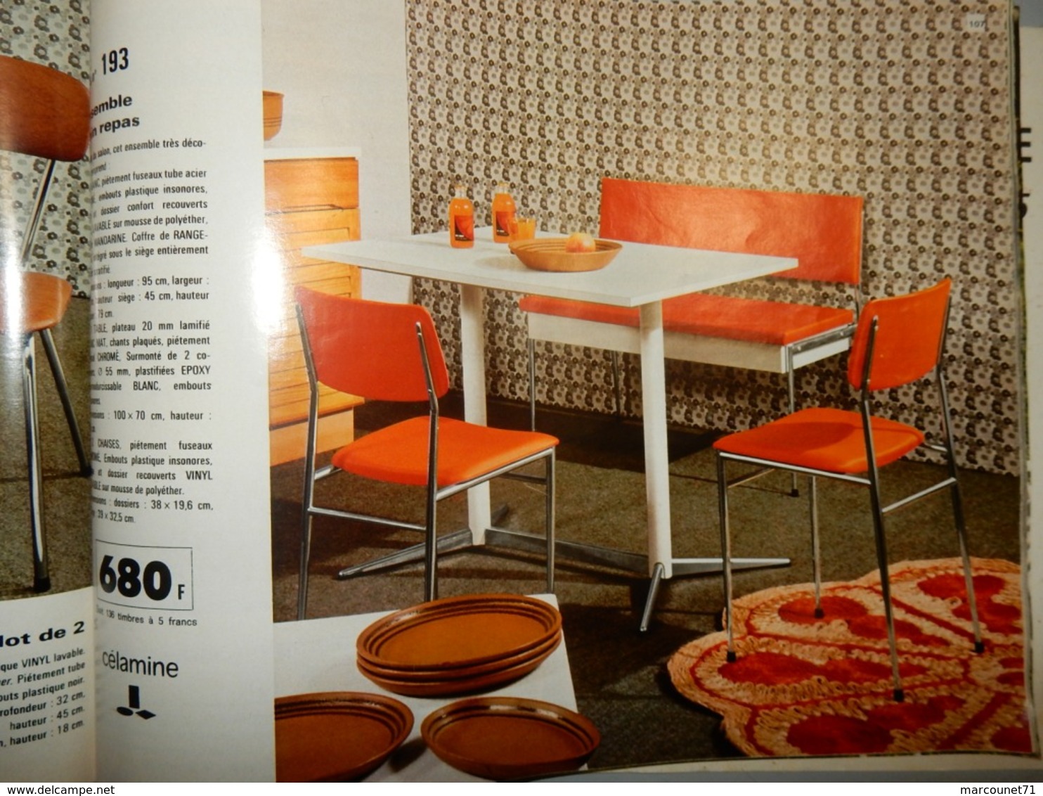 CATALOGUE 1975 CASINO INTÉRIEUR ANNÉES 70