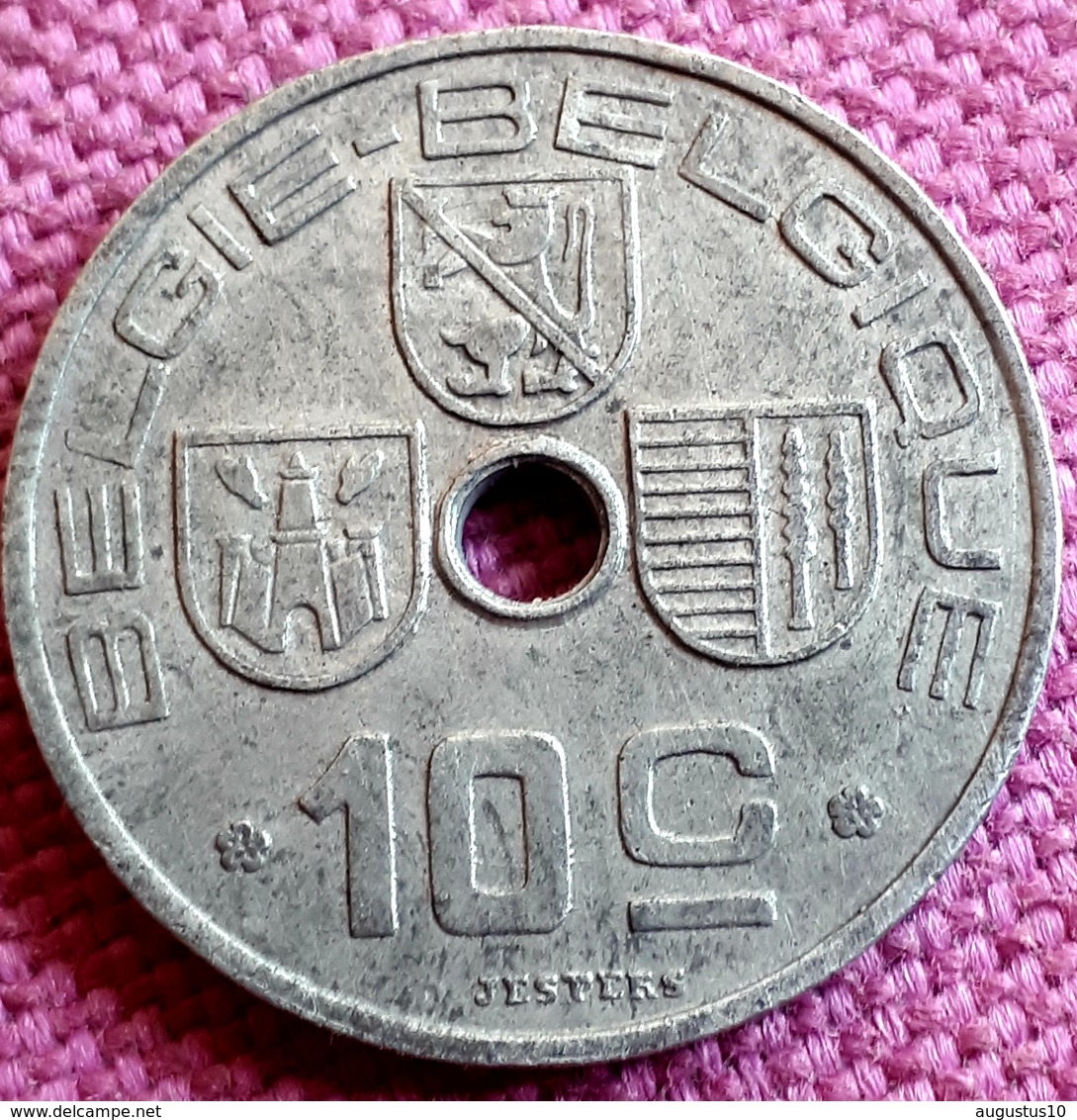 BELGIË : 10 CENTIMES  1942 FL/FR KM 126 Almost UNC - 10 Cent