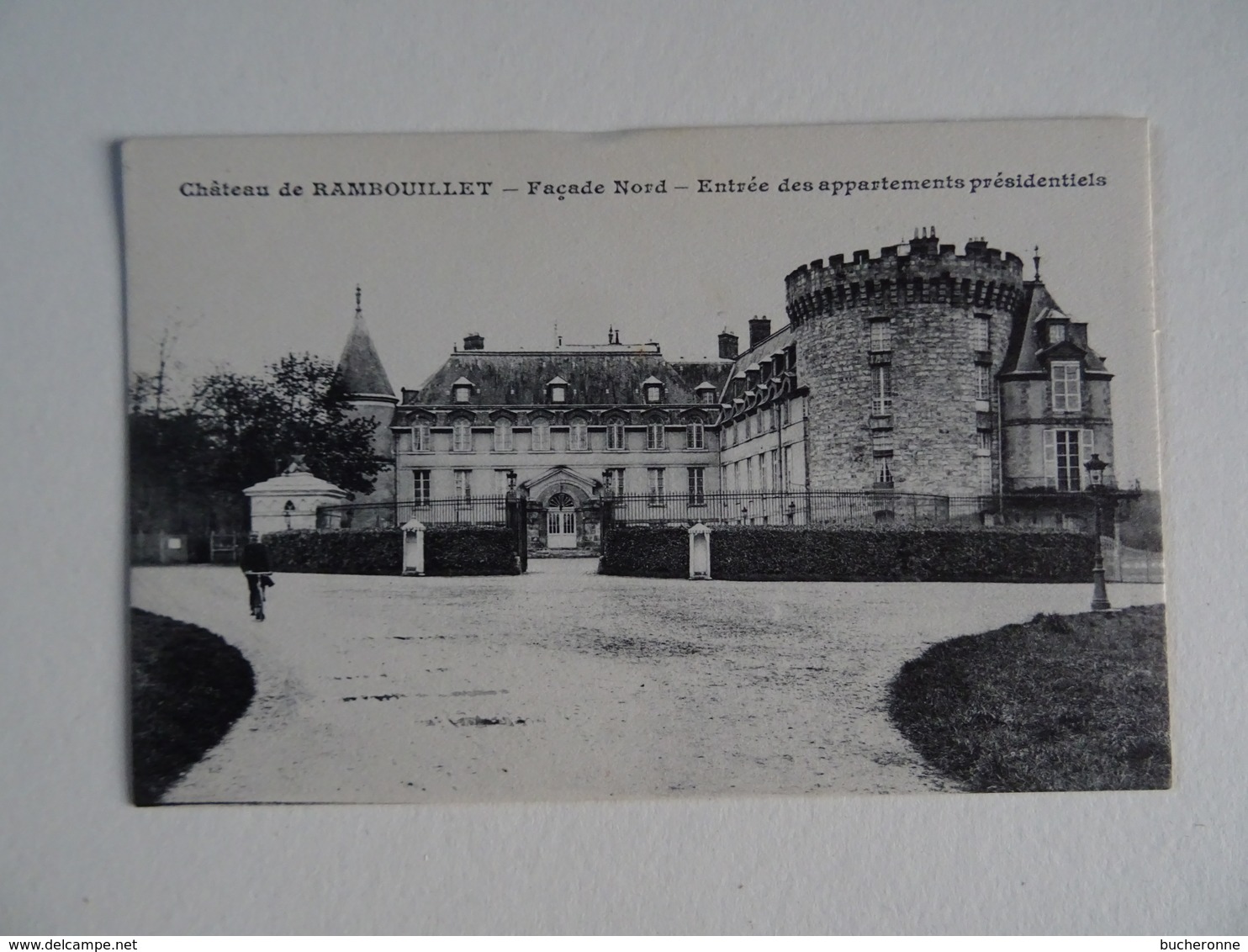 CPA 78 Chateau De RAMBOUILLET Façade Nord Entrée Des Appartements Présidentiels  TBE - Rambouillet (Château)